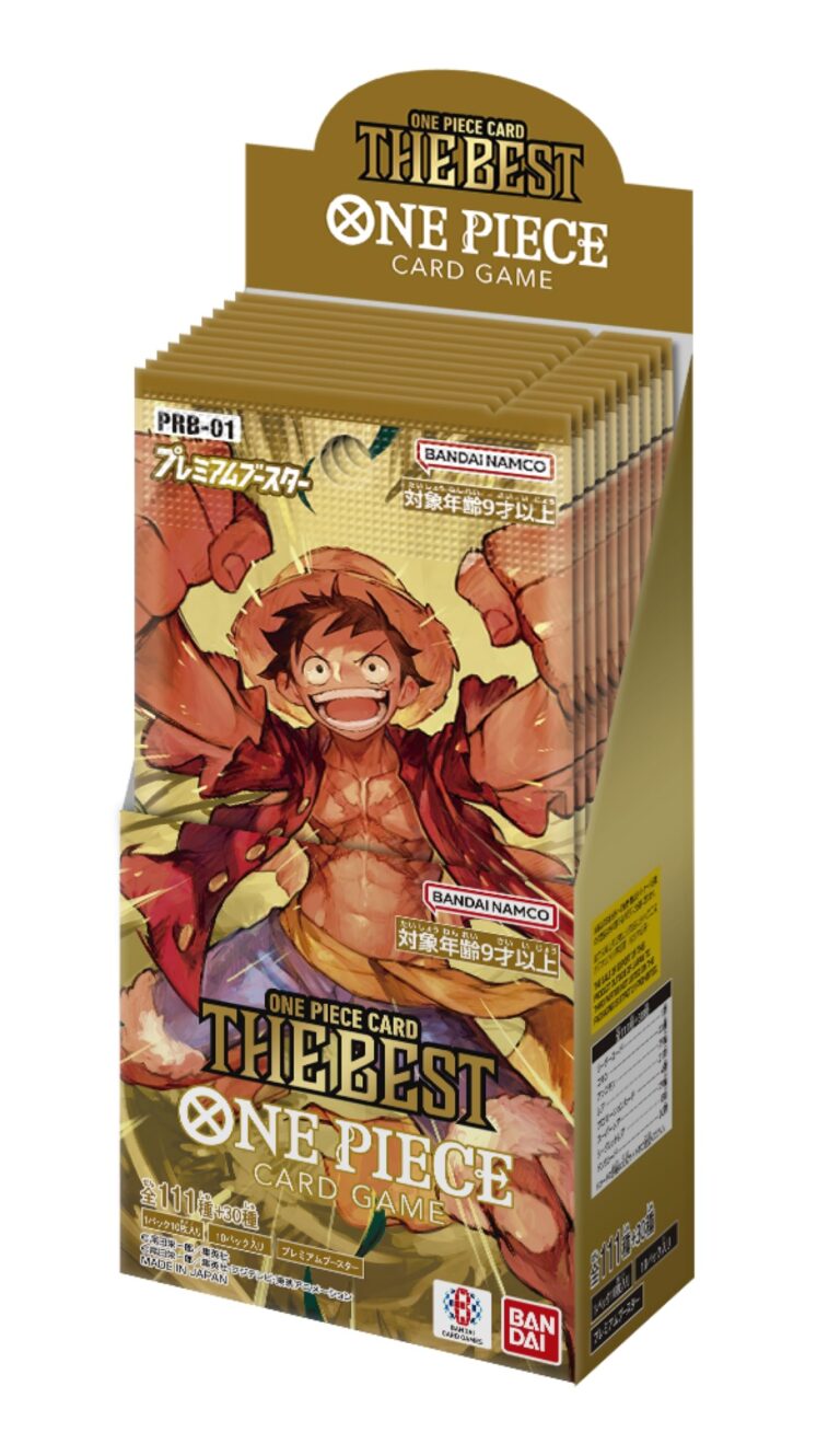Amazon BANDAI ONE Piece Card Game Premium Booster ONE Piece Card The Best PRB 01 Box 10 Pack Toys Games