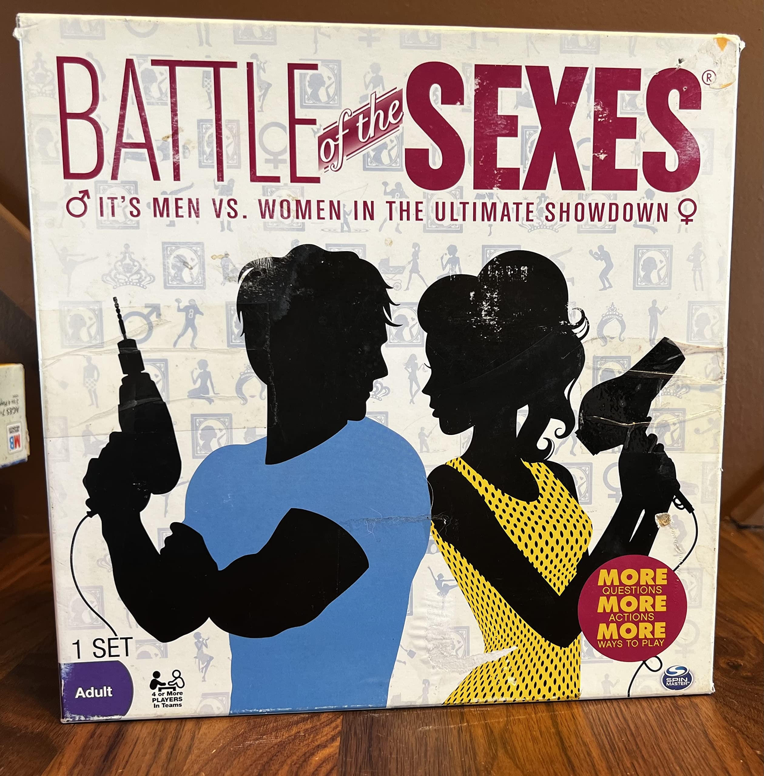 Amazon Battle Of The Sexes Adult Board Game Funny Card Games For Adults Trivia Game Pitting The Men Against The Women Great For Parties And Couples Night 2