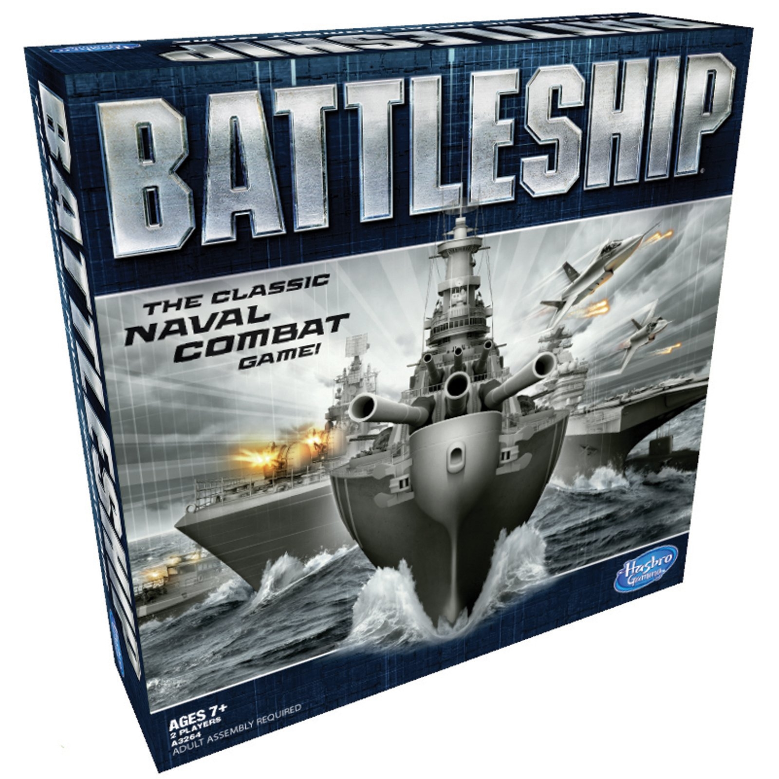 Amazon BATTLESHIP Hasbro Gaming Battleship Classic Board Game Strategy Game Ages 7 And Up For 2 Players Toys Games