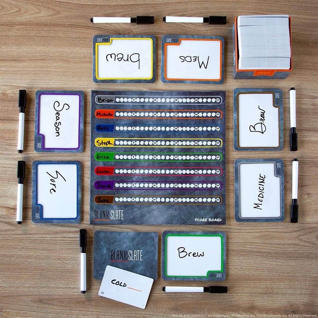 Amazon Blank Slate The Game Where Great Minds Think Alike Fun Family Friendly Word Association Party Game The Best Choice For Game Night Great Family Board Game 
