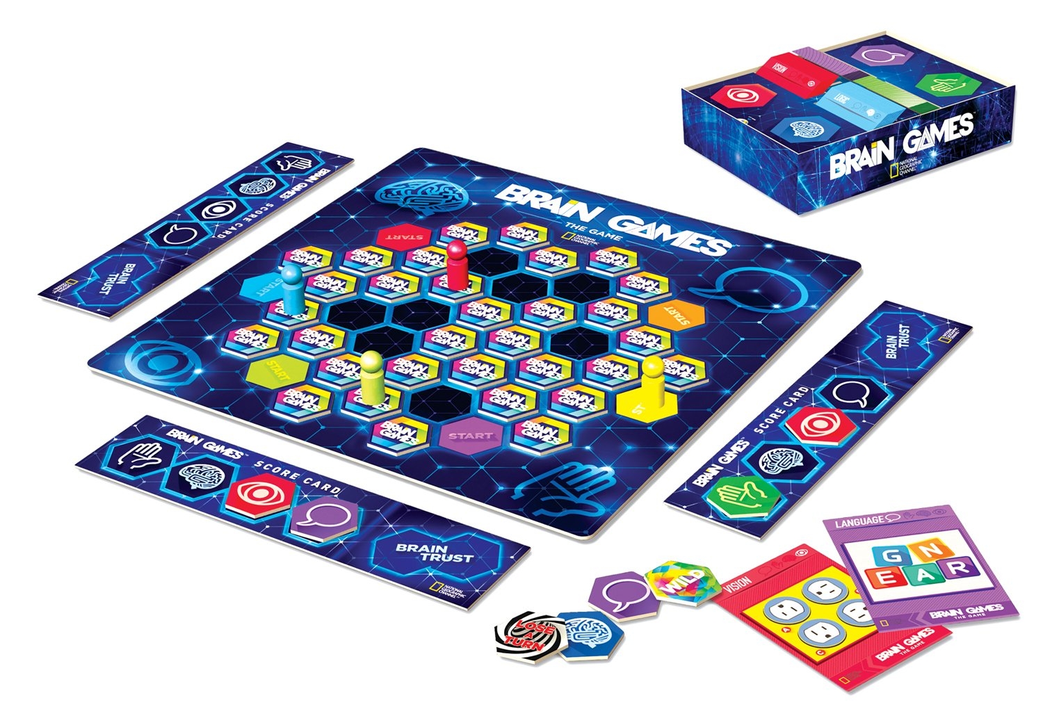Amazon Brain Games The Game Based On The Emmy Nominated National Geographic Channel TV Series Toys Games