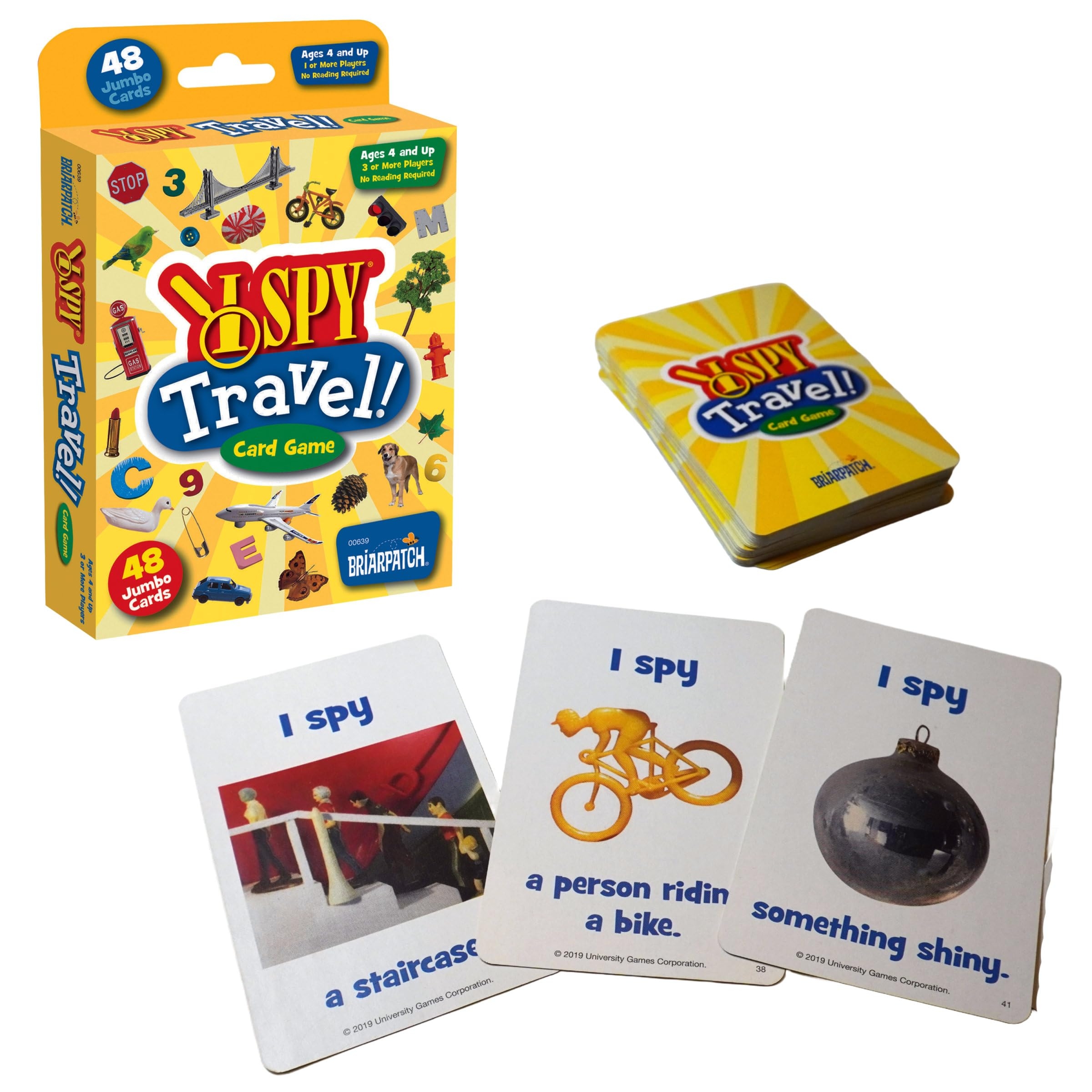 Amazon Briarpatch SPY Travel Card Game Based On The SPY Books For Preschool Kids Ages 4 Toys Games
