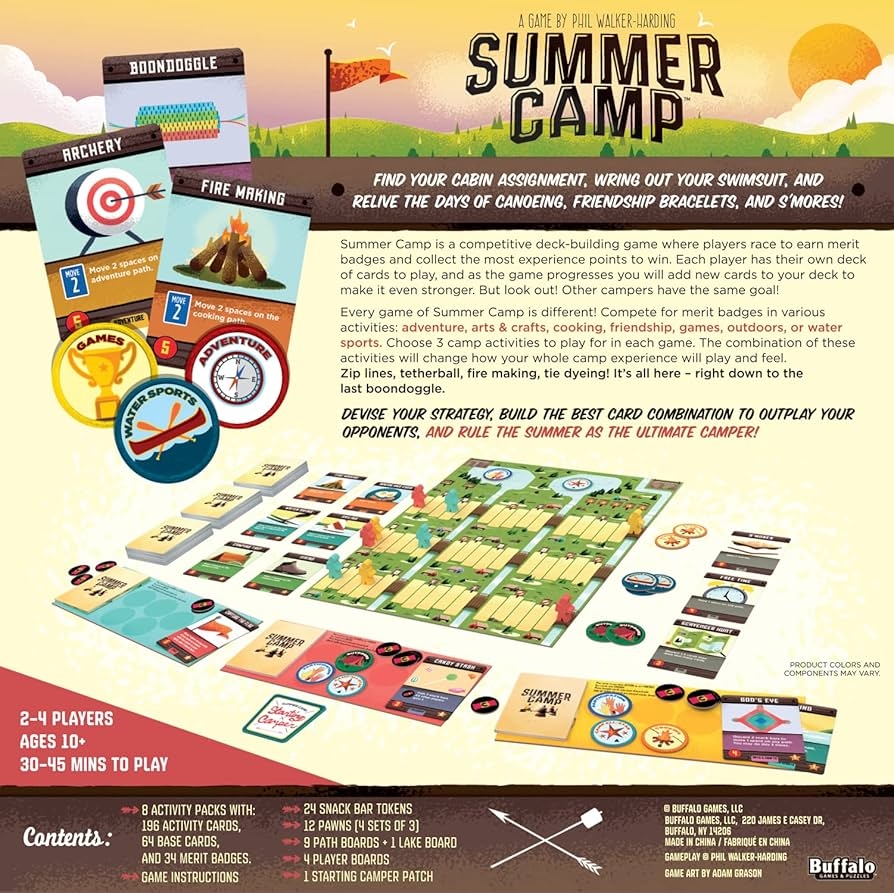 Amazon Buffalo Games Summer Camp Toys Games