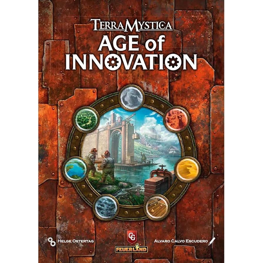 Amazon Capstone Games Age Of Innovation A Terra Mystica Game Faction Strategy Board Game Ages 14 1 5 Players 40 Min