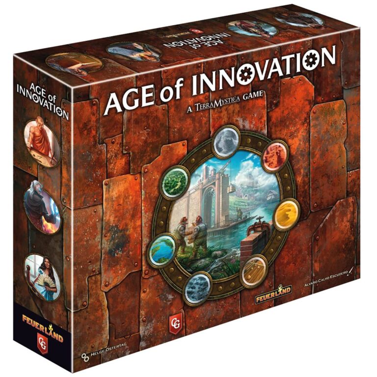 Amazon Capstone Games Age Of Innovation A Terra Mystica Game Faction Strategy Board Game Ages 14 1 5 Players 40 Min