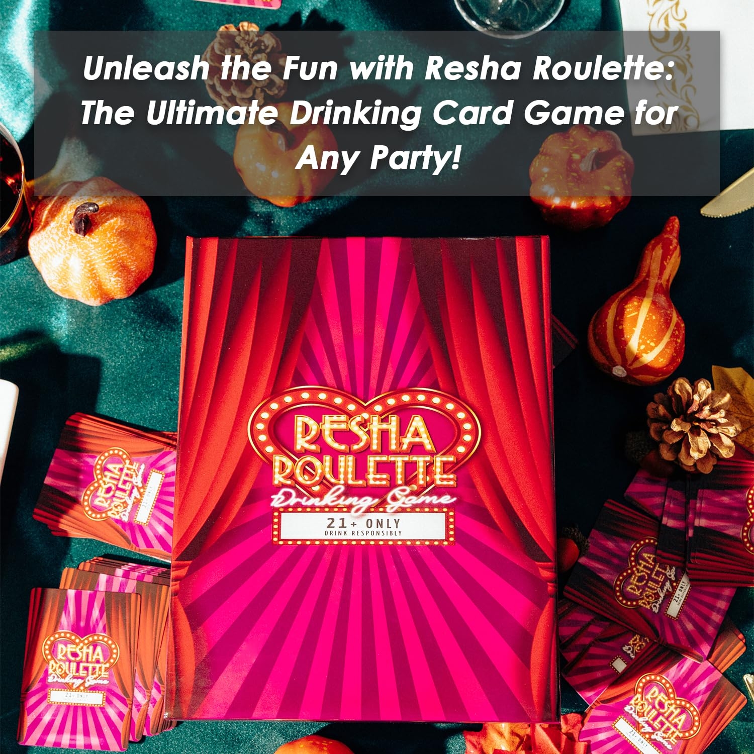 Amazon Caresha Please Resha Roulette Card A Drinking Card Game For Parties And More Includes 120 Cards And 4 Shot Glasses Adult Drinking Game Roulette Shot Drunk Lovers Card Game Caresha Please 