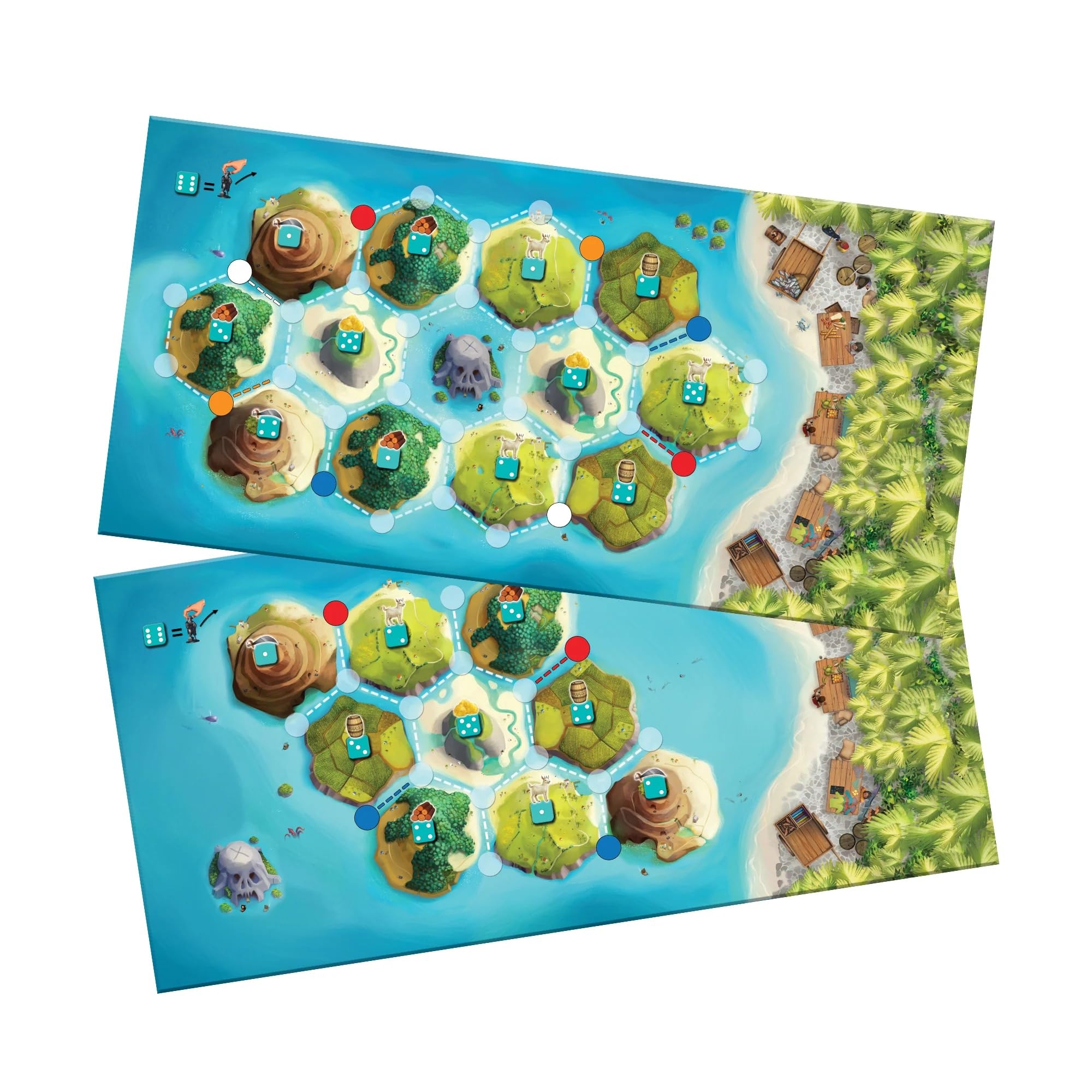 Amazon CATAN Junior Board Game Swashbuckling Adventure For Young Pirates Strategy Game Fun Family Game For Kids And Adults Ages 6 2 4 Players 30 Minute Playtime Made By CATAN Studio Toys Games