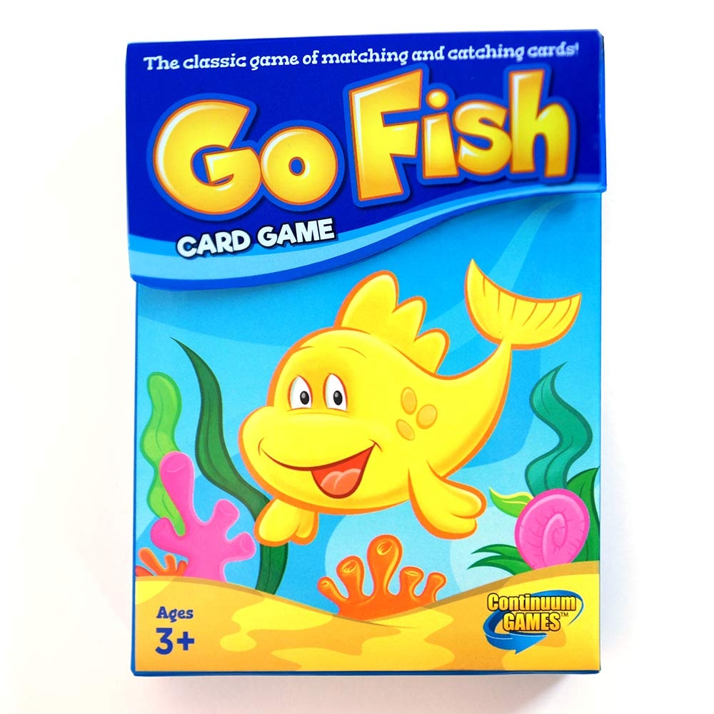 Amazon Continuum Games Go Fish Classic Card Game Fun For Children Age 3 And Up Toys Games