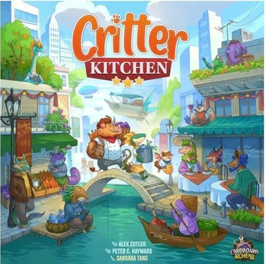 Amazon Critter Kitchen Board Game Deluxe Kickstarter Edition Toys Games