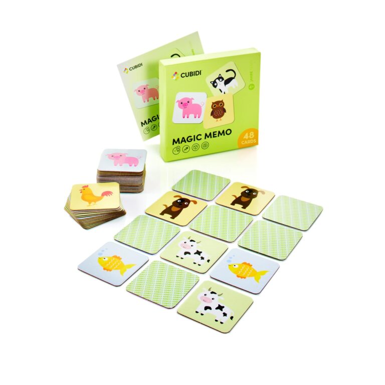 Amazon CUBIDI Memory Matching Game Educational Toys For 4 Year Olds Card Games For Toddler Activities Montessori Toys For 4 Year Olds Pair Games For Kids As Preschool
