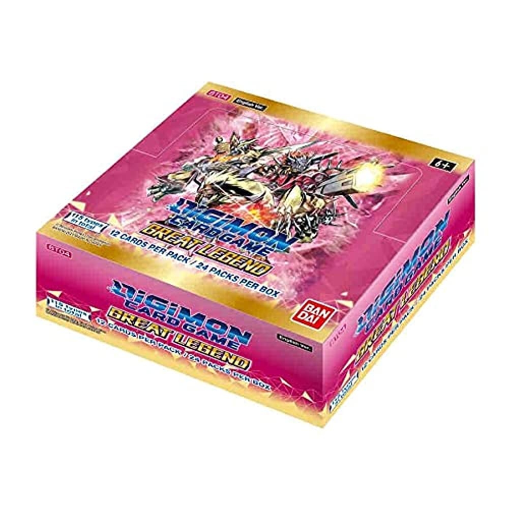 Amazon Digimon Card Game Great Legend Booster Box Toys Games