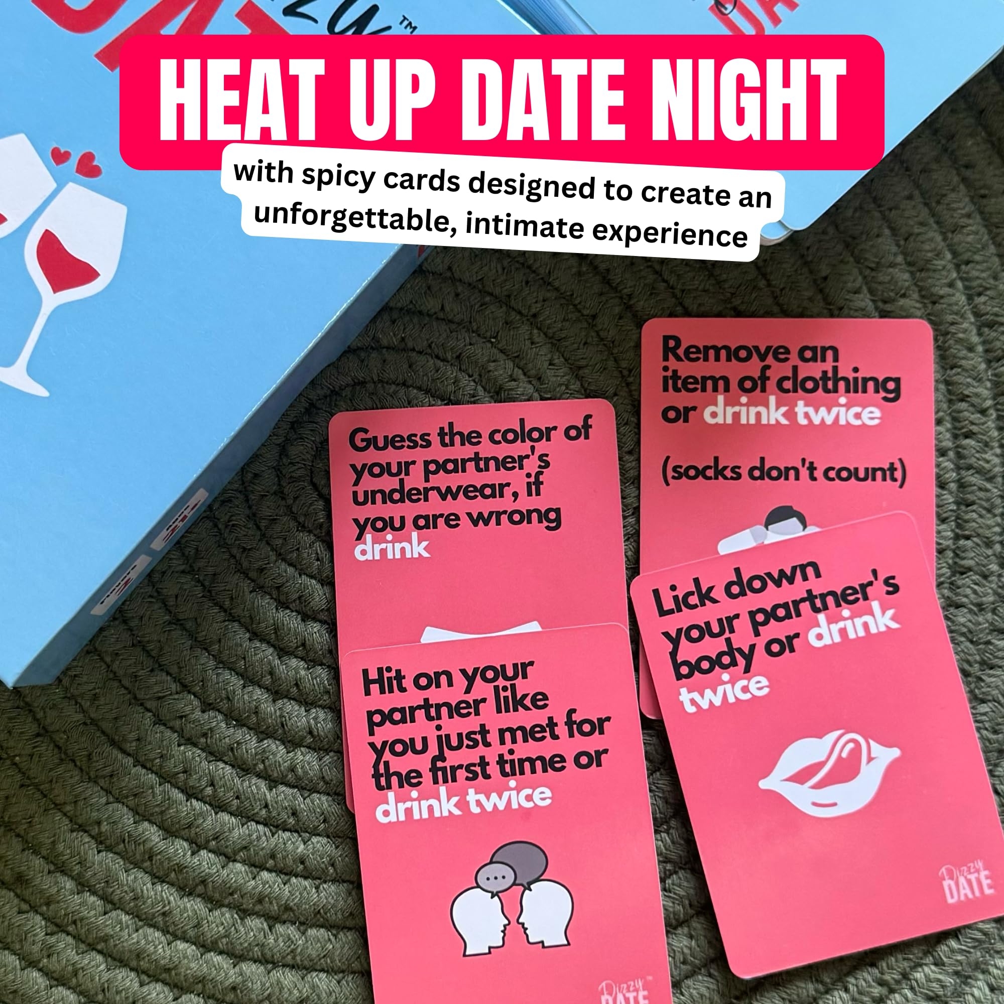 Amazon Dizzy Date The Game For Couples Date Nights Game Nights And Parties Perfect Couples Gift Toys Games
