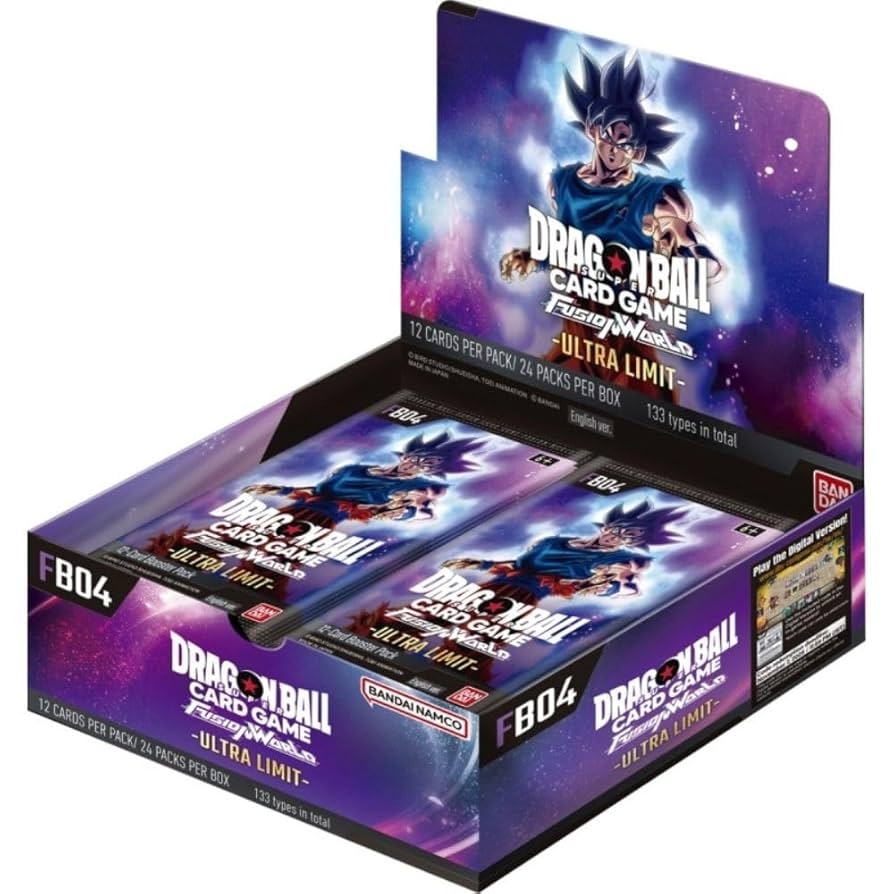 Amazon Dragon Ball Super TCG Fusion World Ultra Limit Booster Box Toys Games