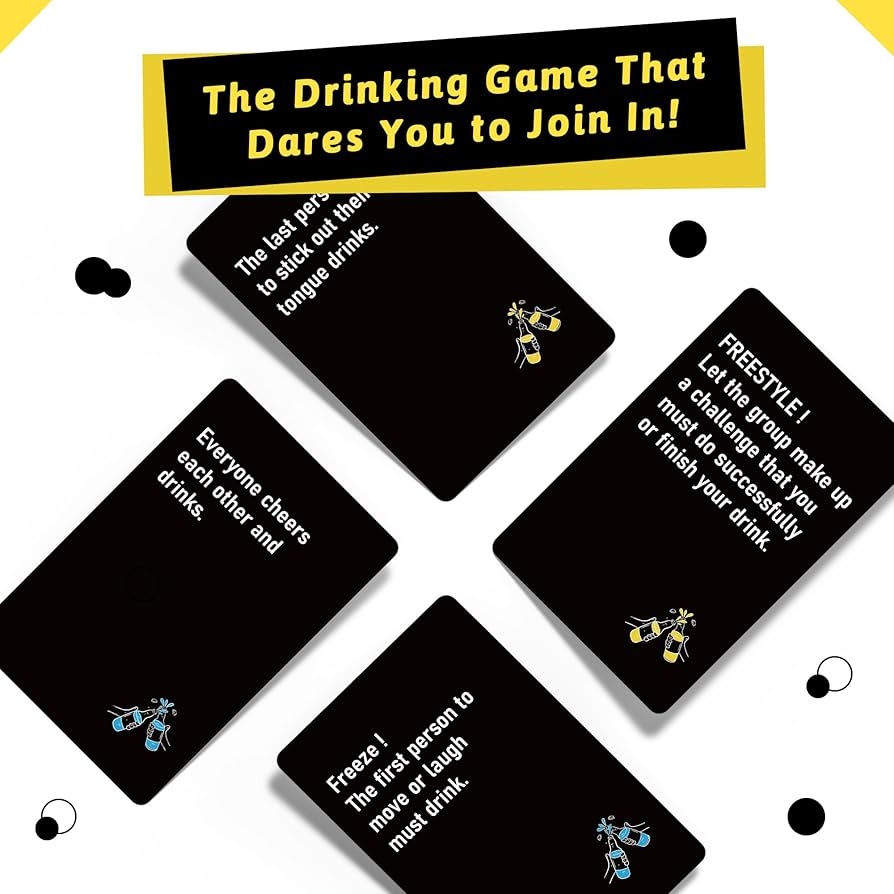 Amazon Drinking Games For Adults 50 Funny Game Cards For Game Nights Bachelorette Parties Birthdays Spice Up Your Party Home Kitchen