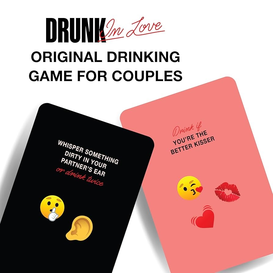 Amazon Drunk In Love Original Couples Drinking Card Game Super Fun Date Night Games Relationship Couples Games For Adults 100 Dare Cards For Your Partner Romantic Anniversary Party Valentines Gifts 