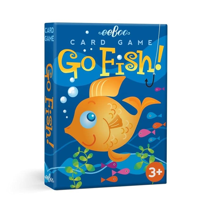 Amazon EeBoo Color Go Fish Playing Card Game Cards Are Durable And Easy To Use Instructions Included Educational And Fun Learning For Ages 3 And Up Toys Games