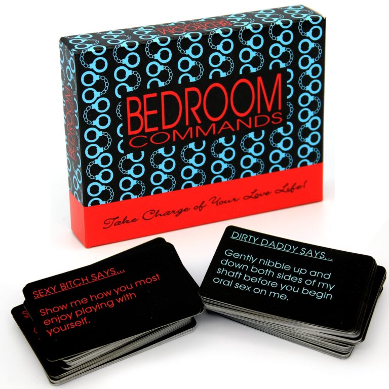 Amazon EGEN Bedroom Commands Card Game Adult Fun Naughty Gift For Couple Aid Bedroom Battle Includes 108 Cards for The Wild Not The Mild 