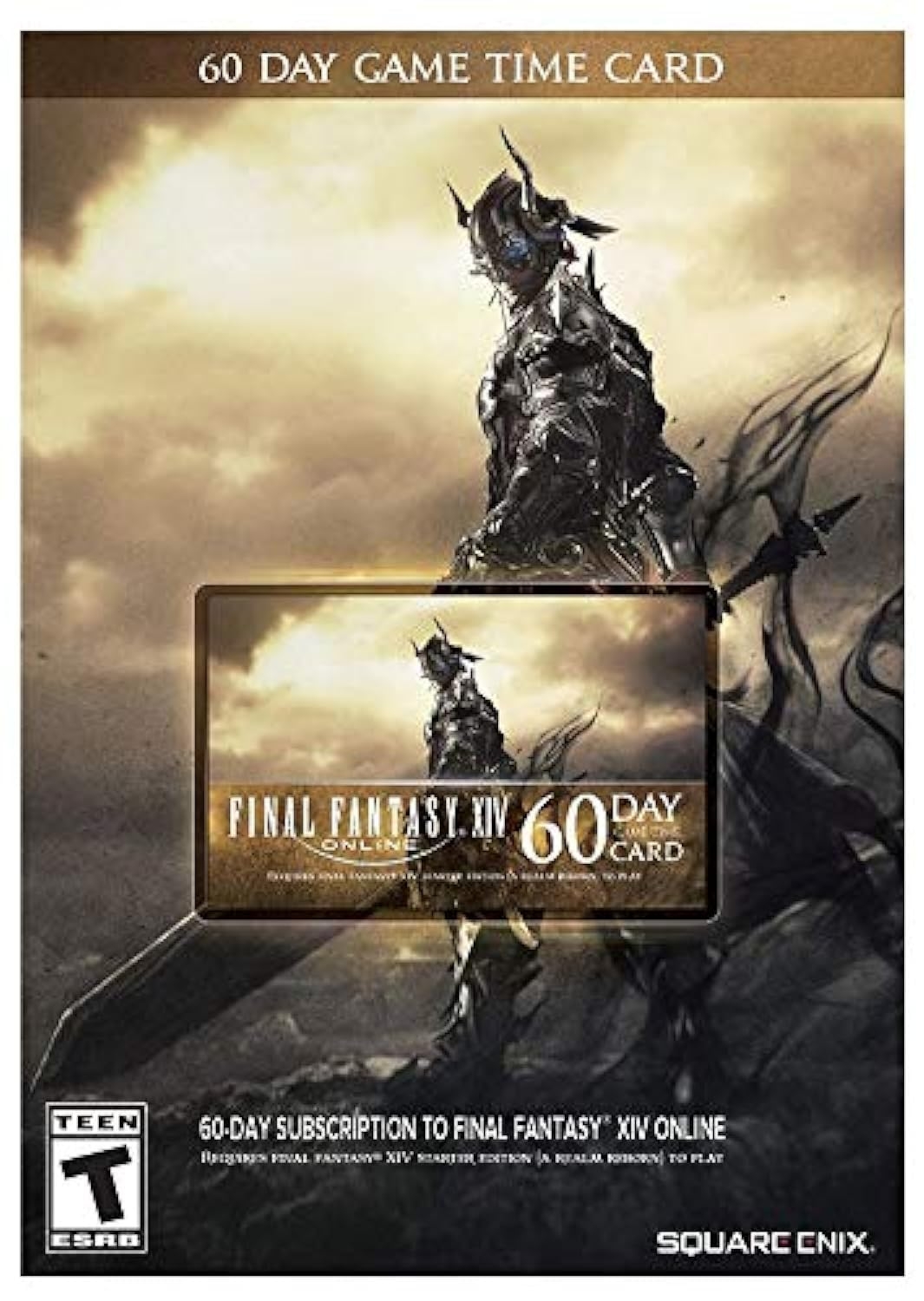 Amazon Final Fantasy XIV A Realm Reborn 60 Day Time Card Video Games