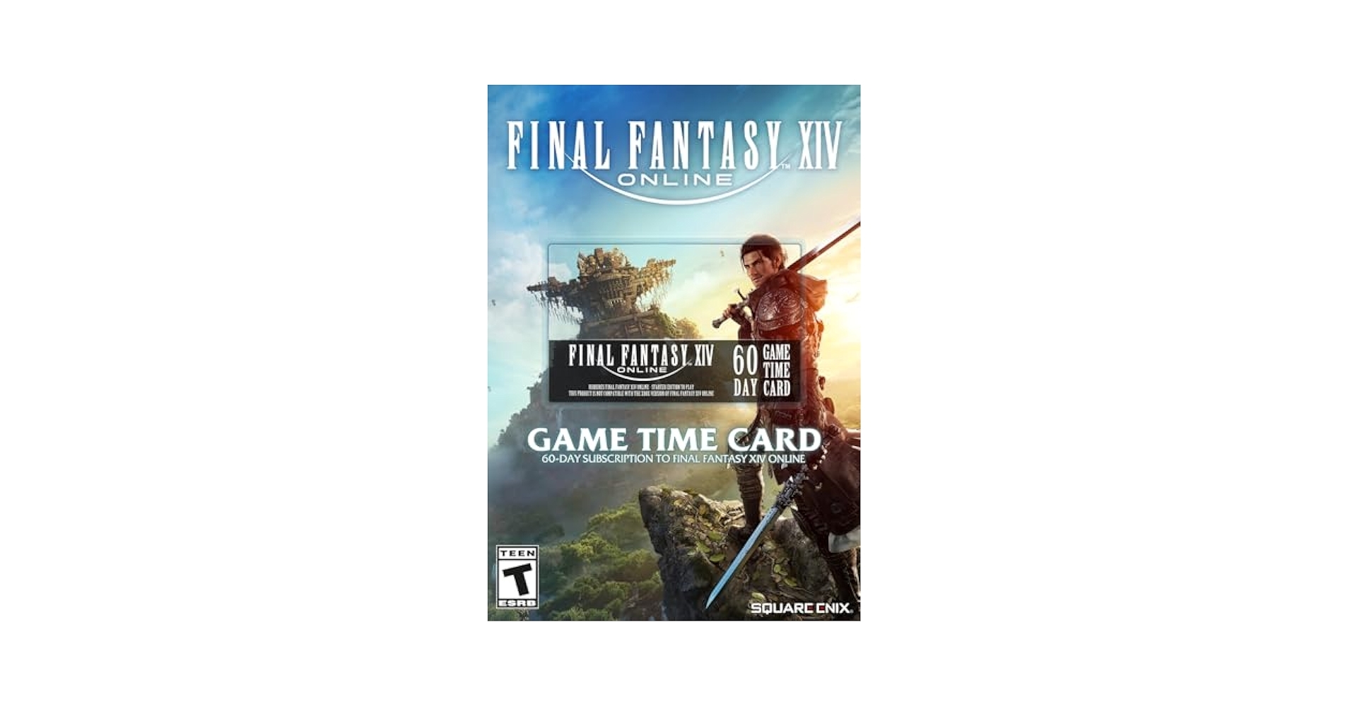 Amazon Final Fantasy XIV Online 60 Day Time Card Online Game Code Video Games