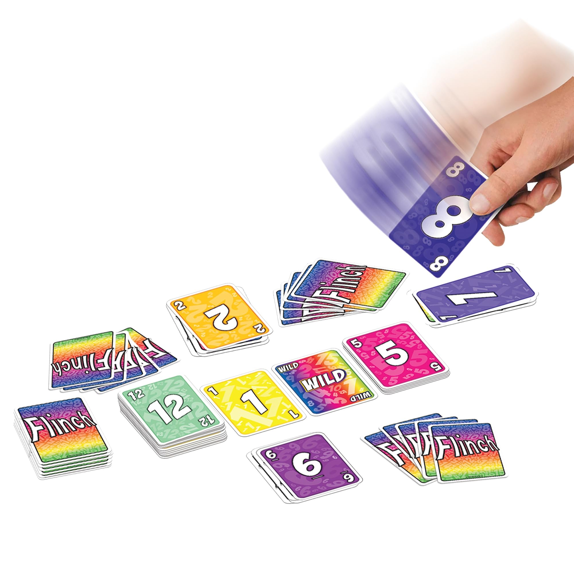 Amazon Flinch Card Game The Original Stockpile Card Game For 2 To 4 Players Ages 7 Toys Games