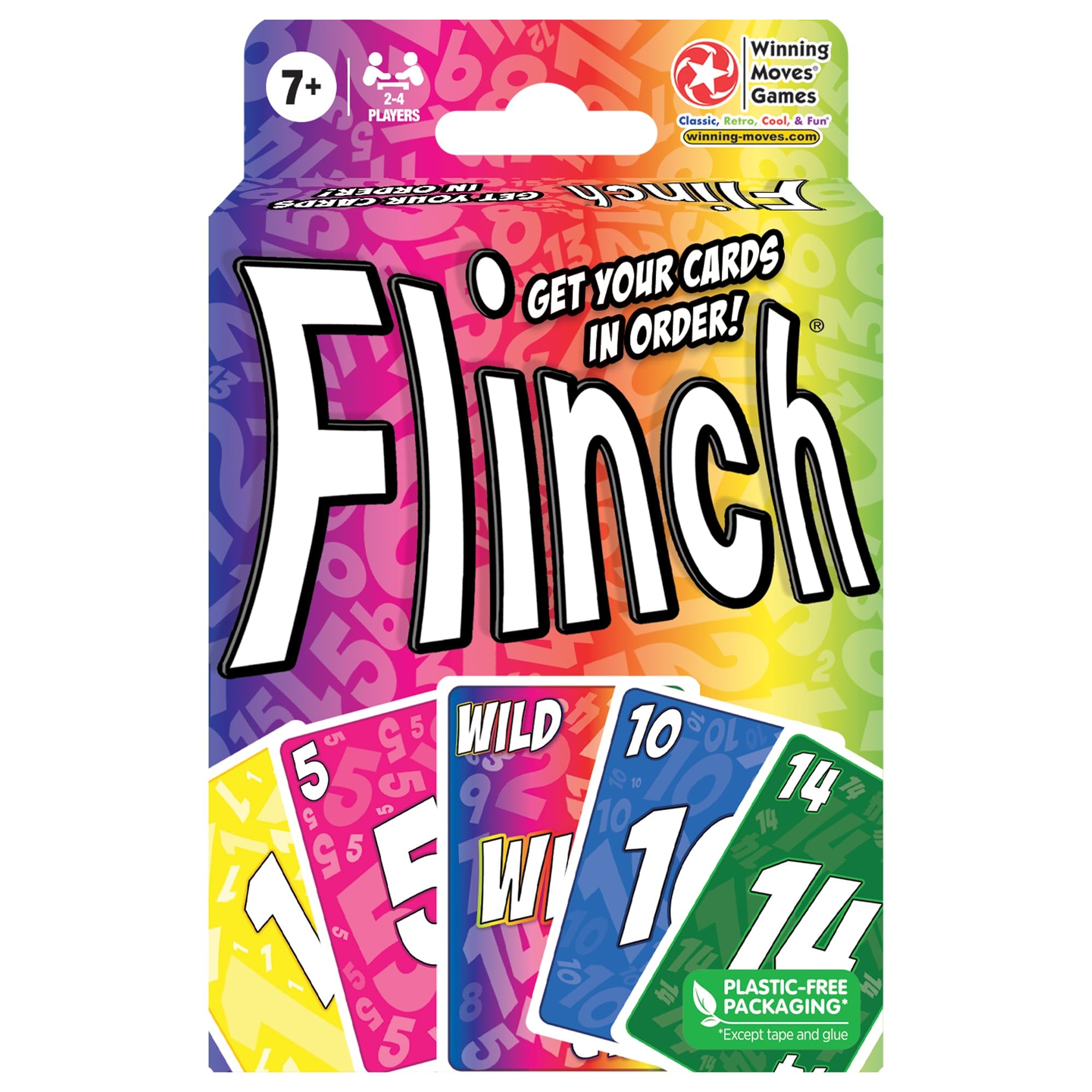 Amazon Flinch Card Game The Original Stockpile Card Game For 2 To 4 Players Ages 7 Toys Games