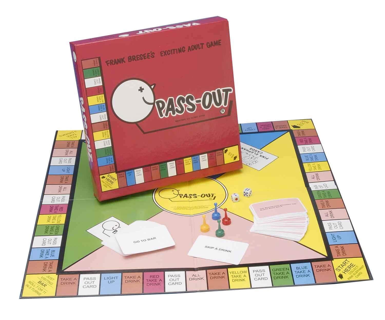 Amazon Forum Novelties Pass Out Drinking Board Game Toys Games