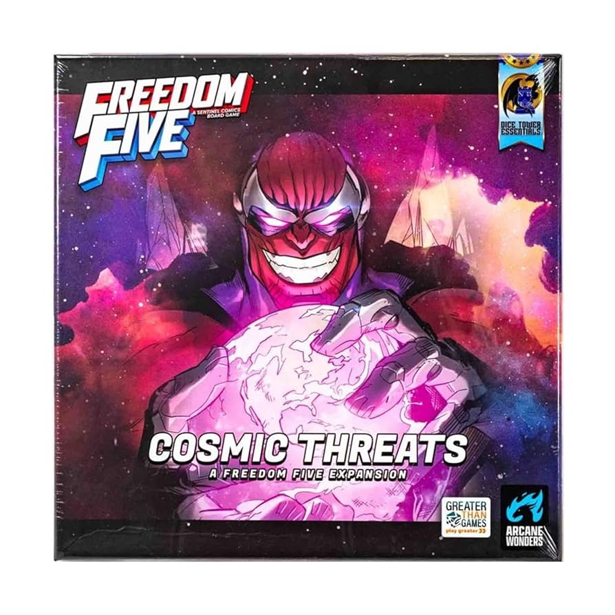 Amazon Freedom Five Cosmic Threats Retail For 1 5 Players Ages 14 And Up Toys Games