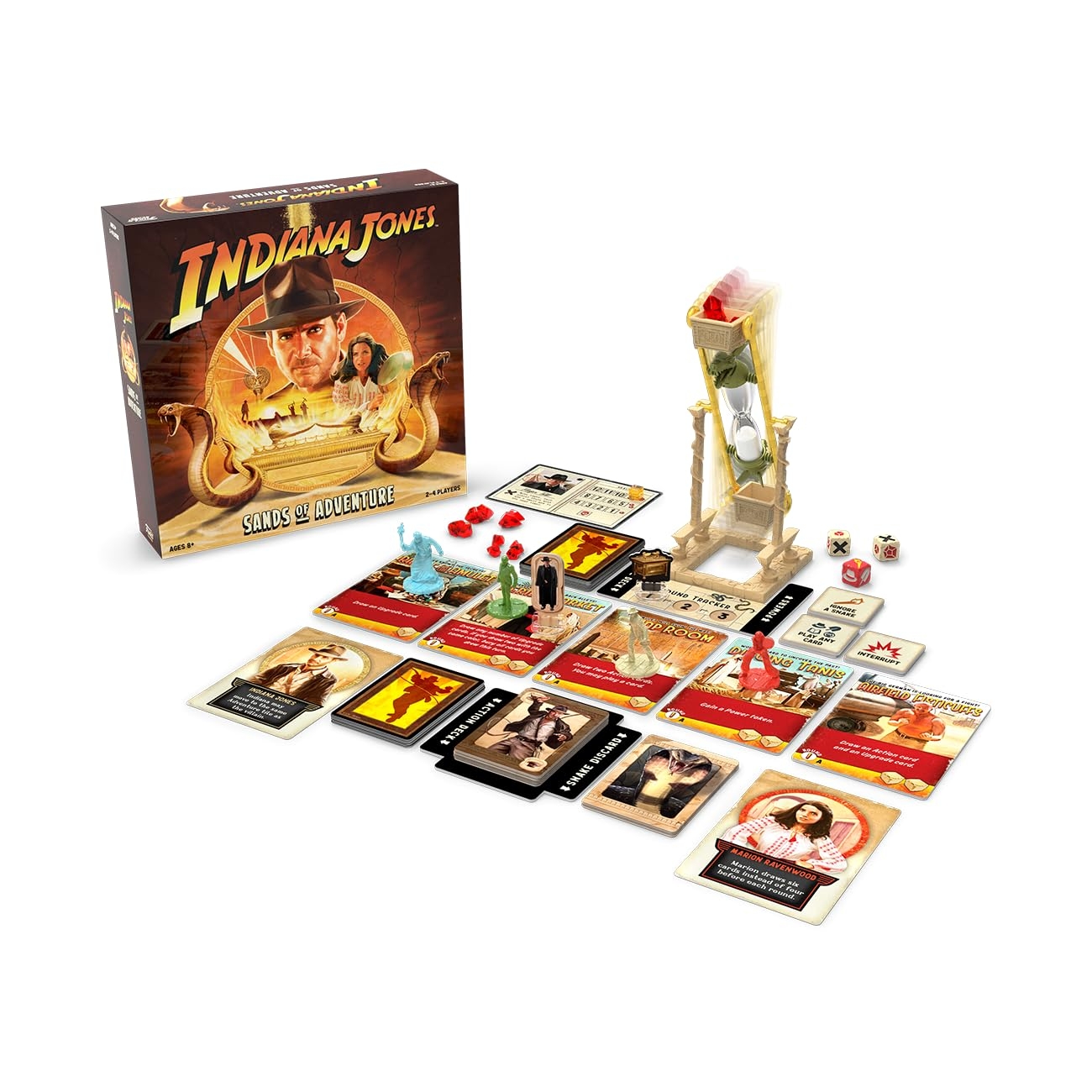 Amazon Funko Indiana Jones Sands Of Adventure Cooperative Game For 204 Players Ages 8 And Up Toys Games