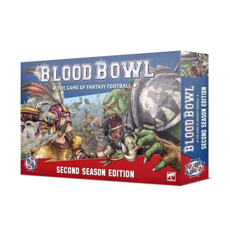 Amazon Games Workshop Blood Bowl Second Season Edition Box Set Blue Toys Games