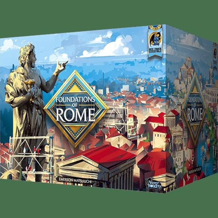 Amazon Generic Foundations Of Rome Board Game Maximus Edition Toys Games