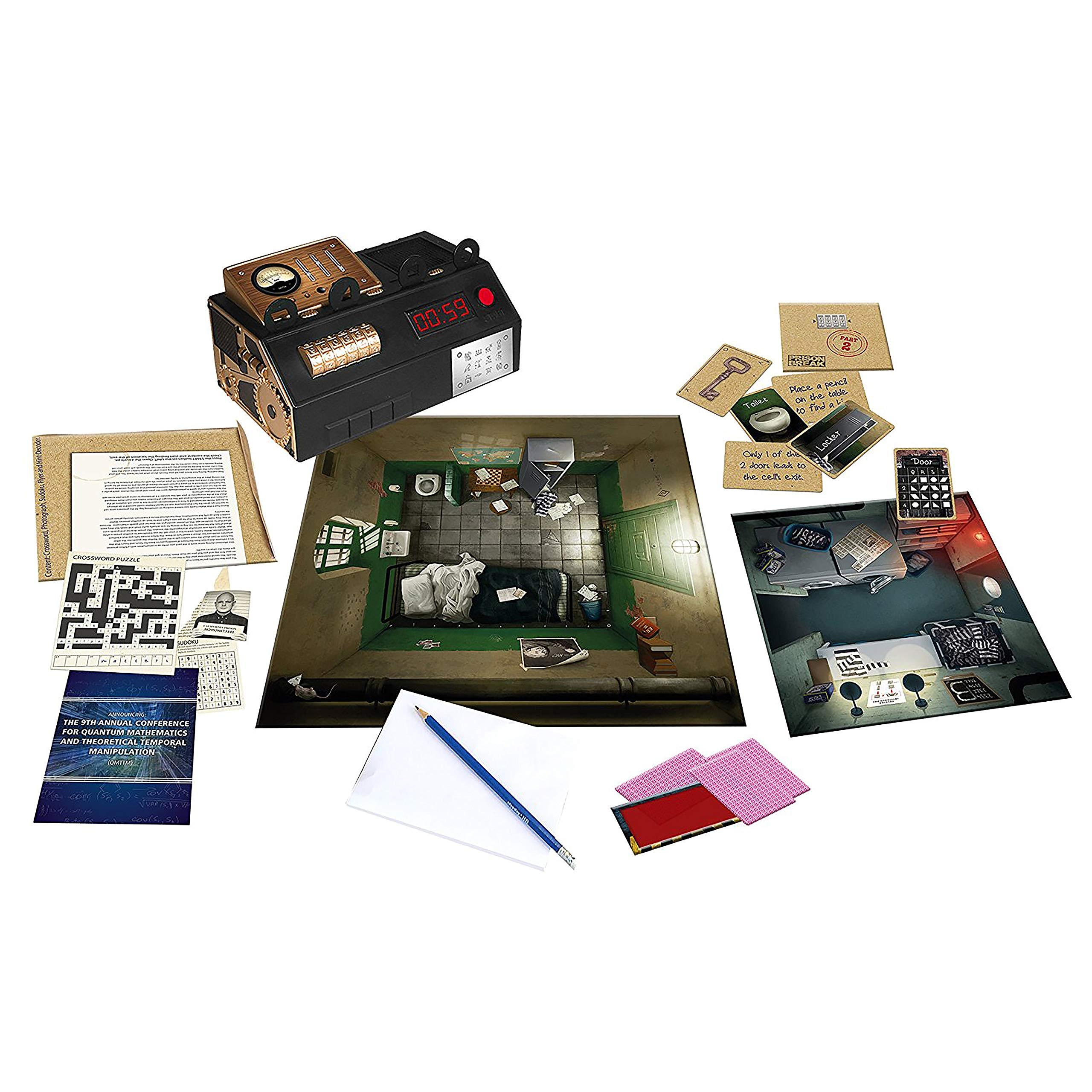 Amazon Goliath Games Presents Escape Room The Game 3 Thrilling Escape Rooms In Your Own Home Board Games For Adults For 3 5 Players Ages 16 Styles May Vary Video Games