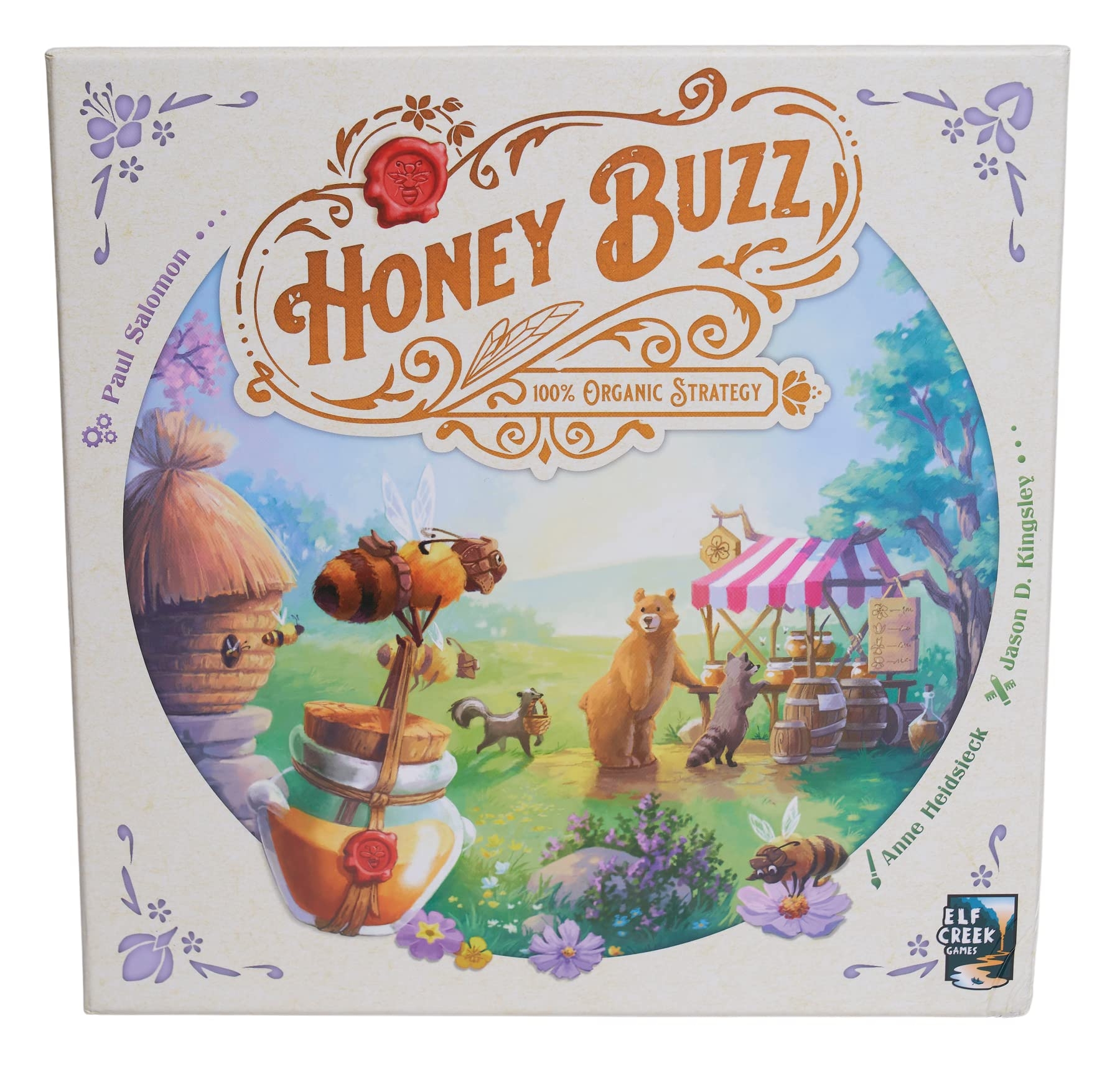 Amazon Goliath Honey Buzz Board Game Tile Placement Strategy Game Wooden Components 1 4 Players Ages 10 And Up Video Games