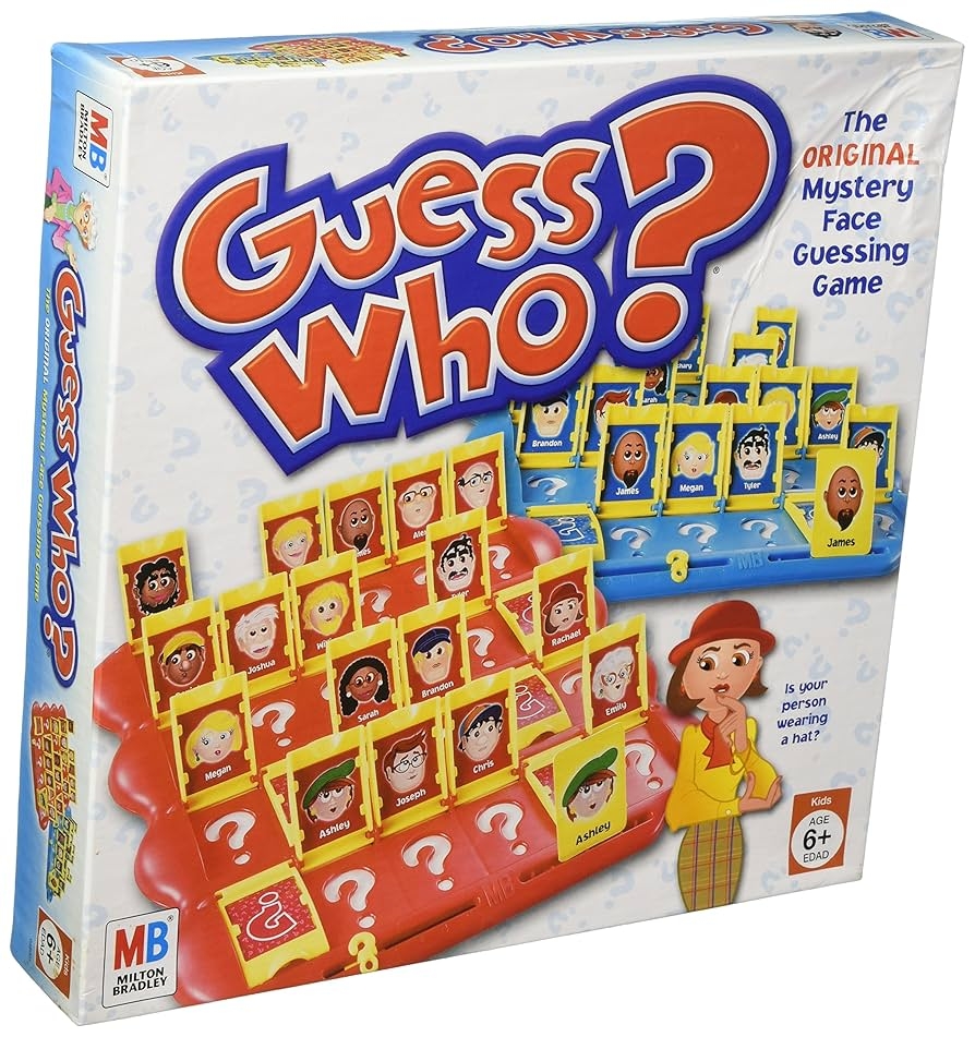 Amazon Guess Who Board Game From Milton Bradley Toys Games