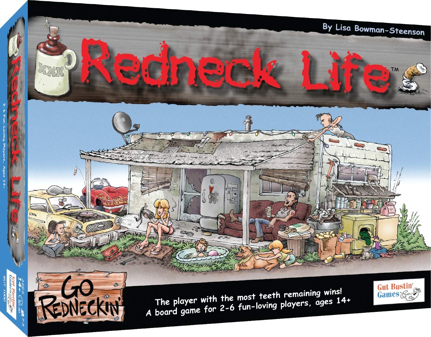 Amazon Gut Bustin Games Redneck Life Board Game