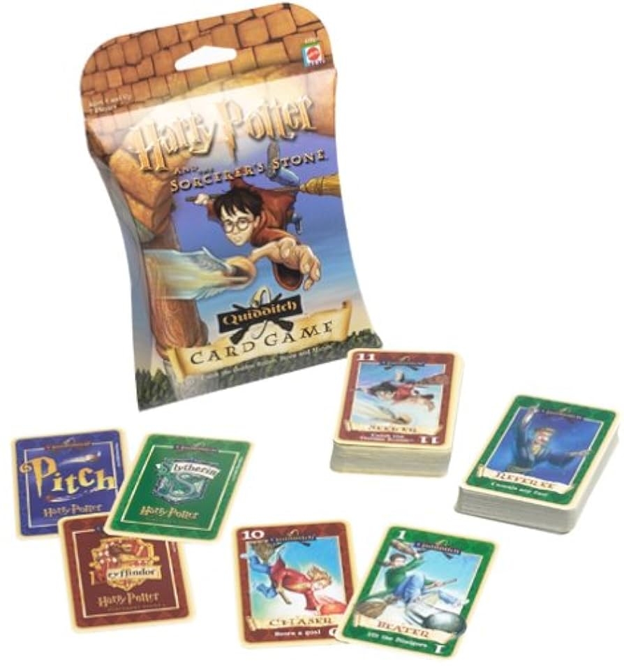 Amazon Harry Potter And The Sorcerer s Stone Quidditch Card Game