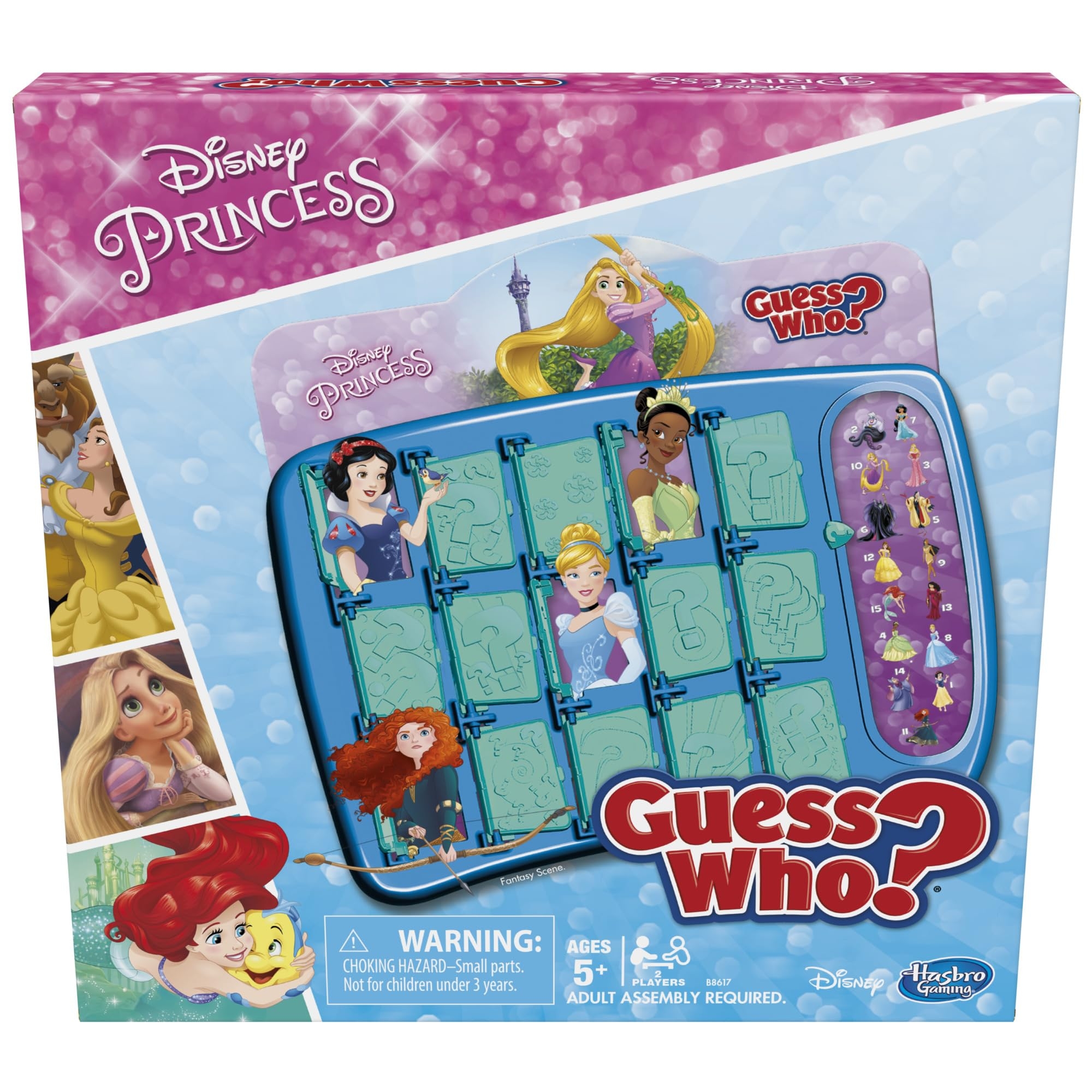 Amazon Hasbro Gaming Guess Who Disney Princess Edition Kids Board Game Fun Game For Families And Kids Ages 5 And Up Preschool Games Amazon Exclusive Toys Games