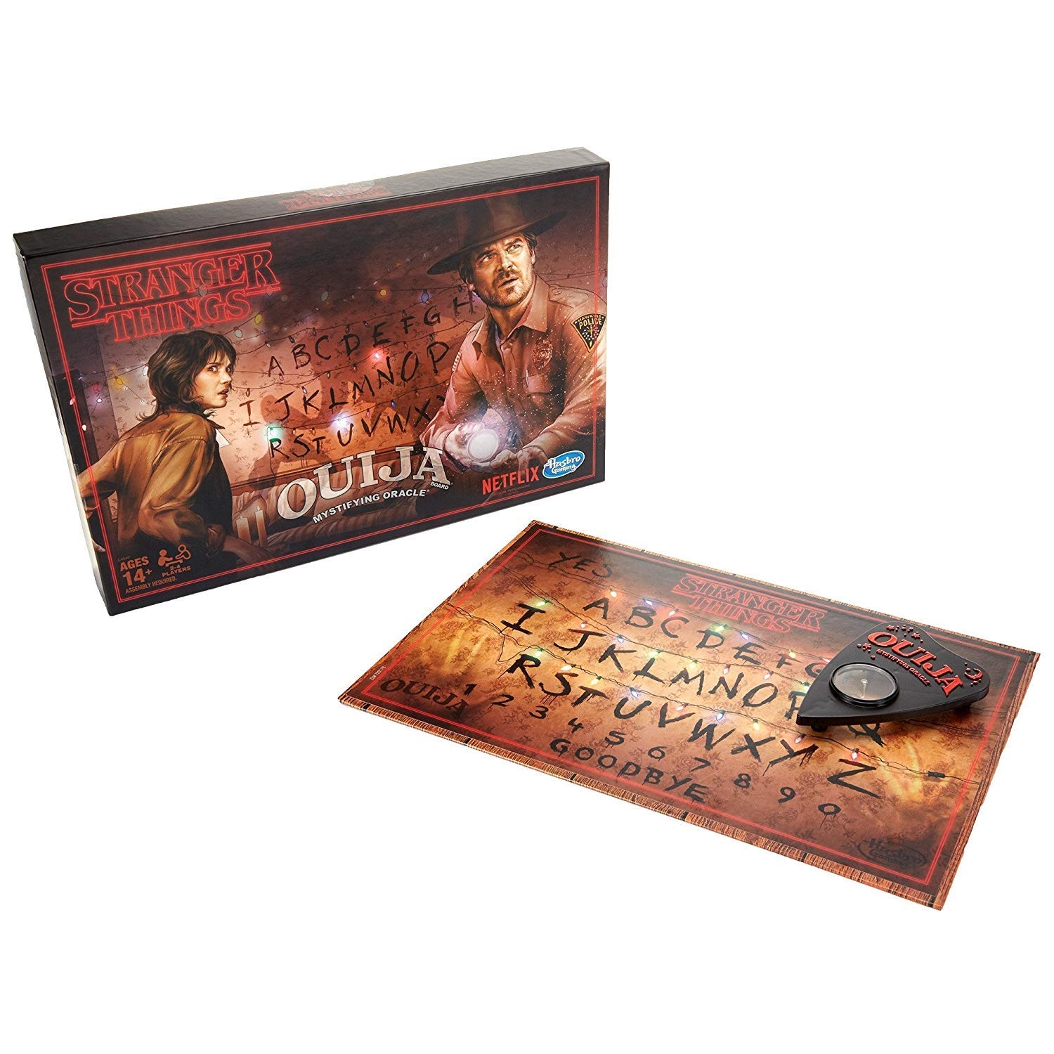 Amazon Hasbro Gaming Stranger Things Ouija Board Game By Hasbro Toys Games
