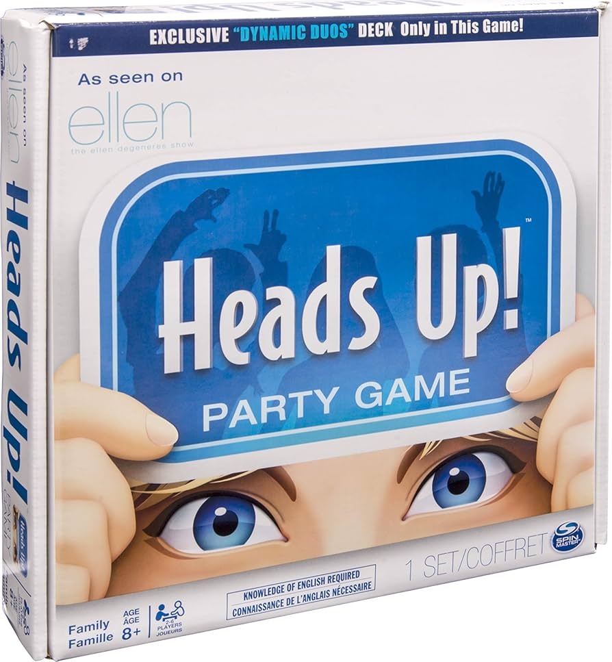 Amazon Head s Up Party Game 4th Edition Word Guessing Board Game For Kids And Families Ages 8 And Up Toys Games
