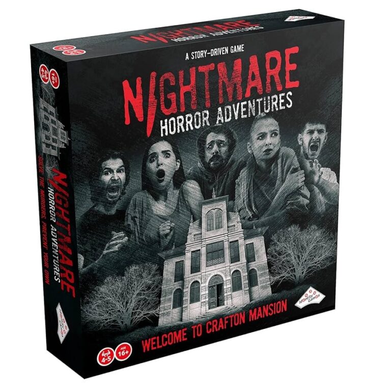 Amazon Identity Games www identity Games Nightmare Horror Adventures Murder Mystery Board Game For Adults And Teens English Version Toys Games