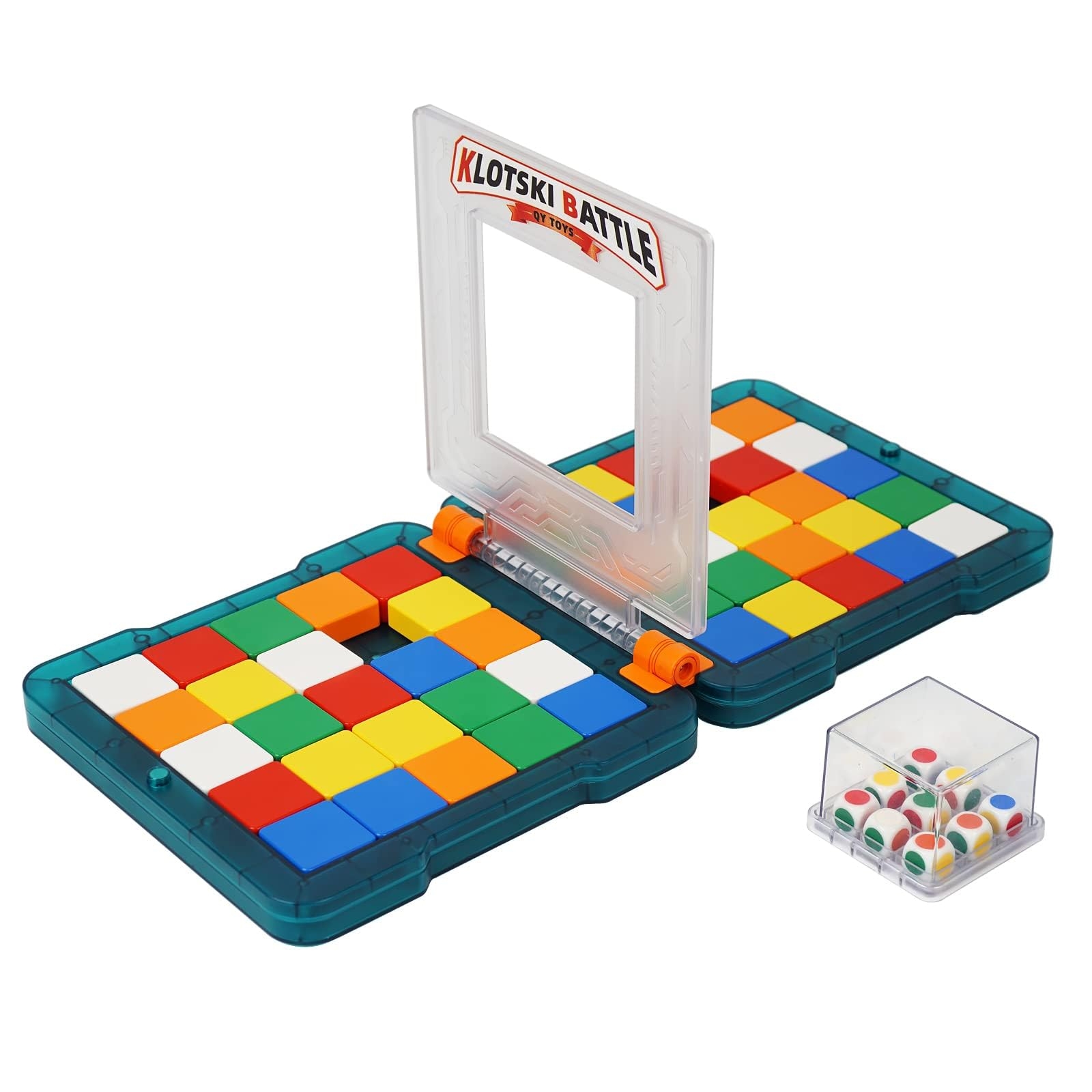 Amazon IIROMECI Race Game Fast Paced Brain Teaser Travel Board Games For Kids And Adults Shape Matching Head To Head Super Slide Puzzle Game For Two Player Magic Block For Family Game Night 