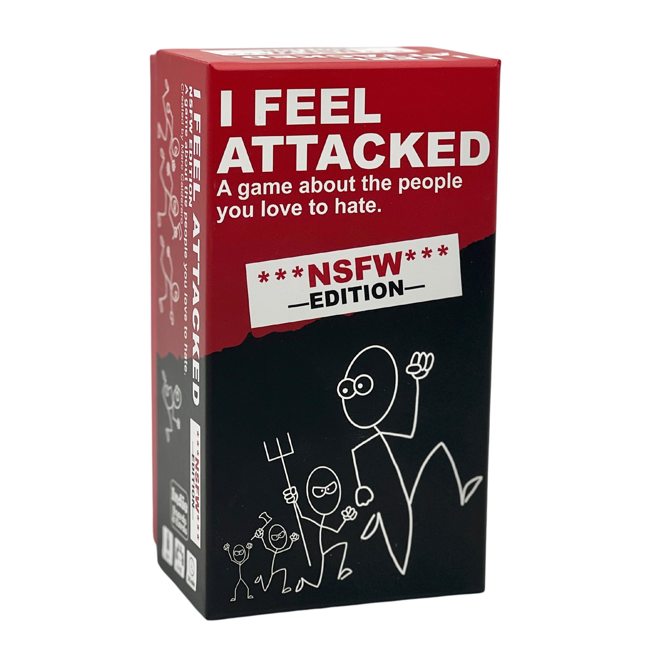 Amazon Indie Boards Cards I Feel Attacked NSFW Edition Party Game For Adult Board Game Nights Funny Card Games For Adults 18 4 10 Players From The Publishers Of Coup 