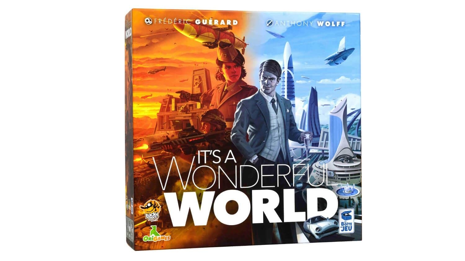 Amazon It s A Wonderful World Board Game Build Your Empire In This Strategic Card Game For Kids And Adults Ages 14 1 5 Players 30 60 Minute Playtime Made By Lucky Duck Games 