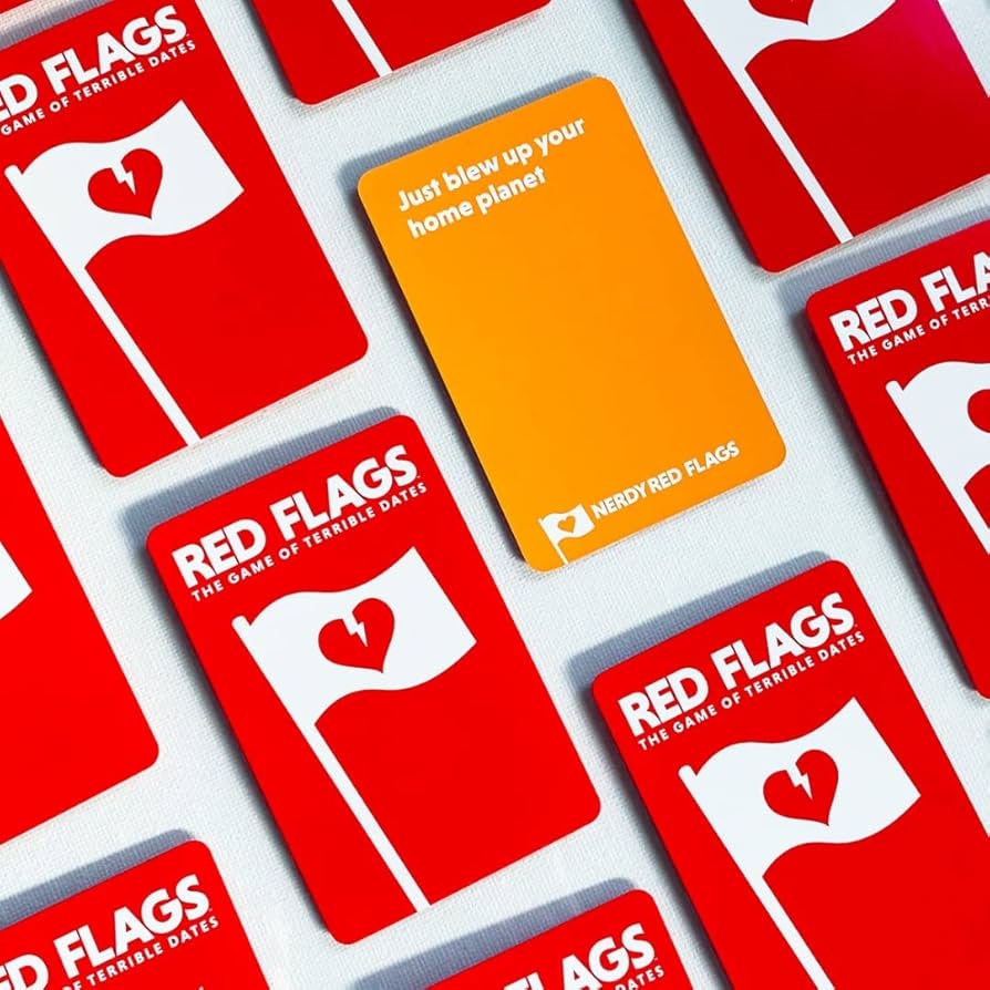 Amazon Jack Dire Studios Nerdy Red Flags A Geeky Expansion For The Red Flags Party Game