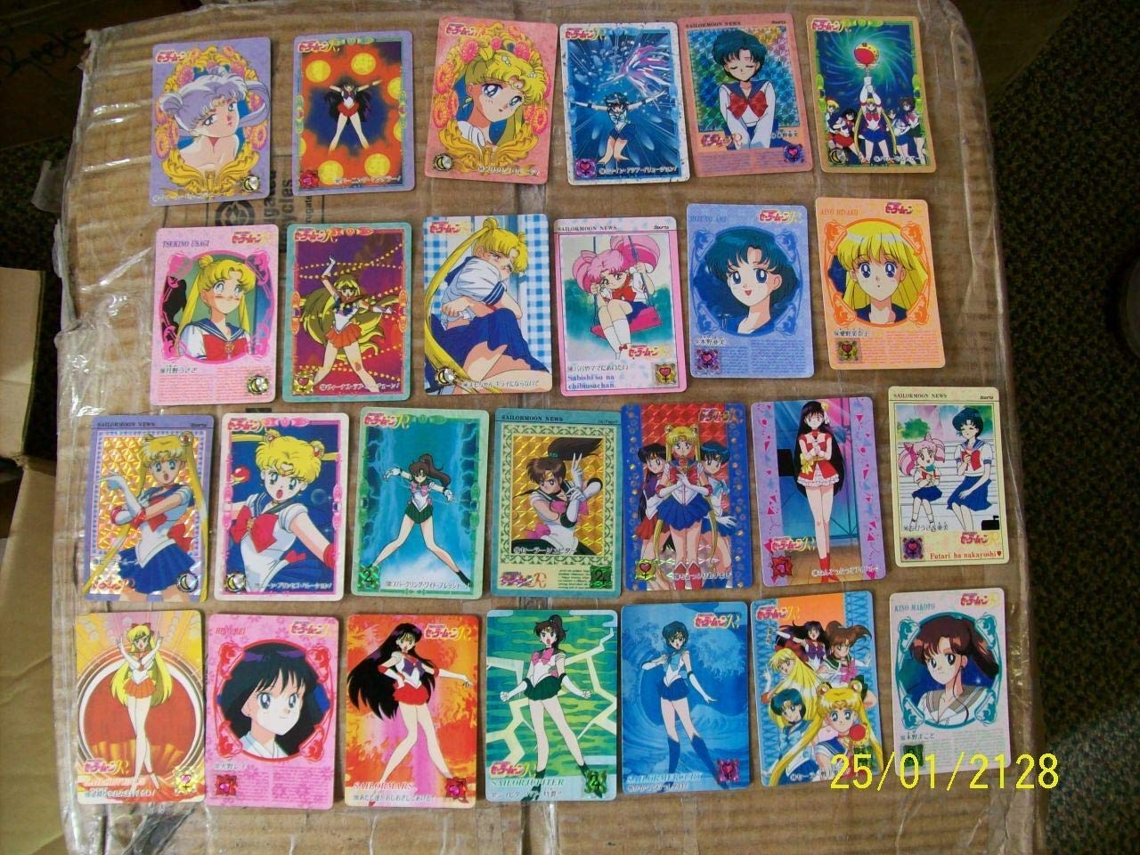 Amazon Japanese Sailor Moon Trading Card Game Booster Pack Toys Games