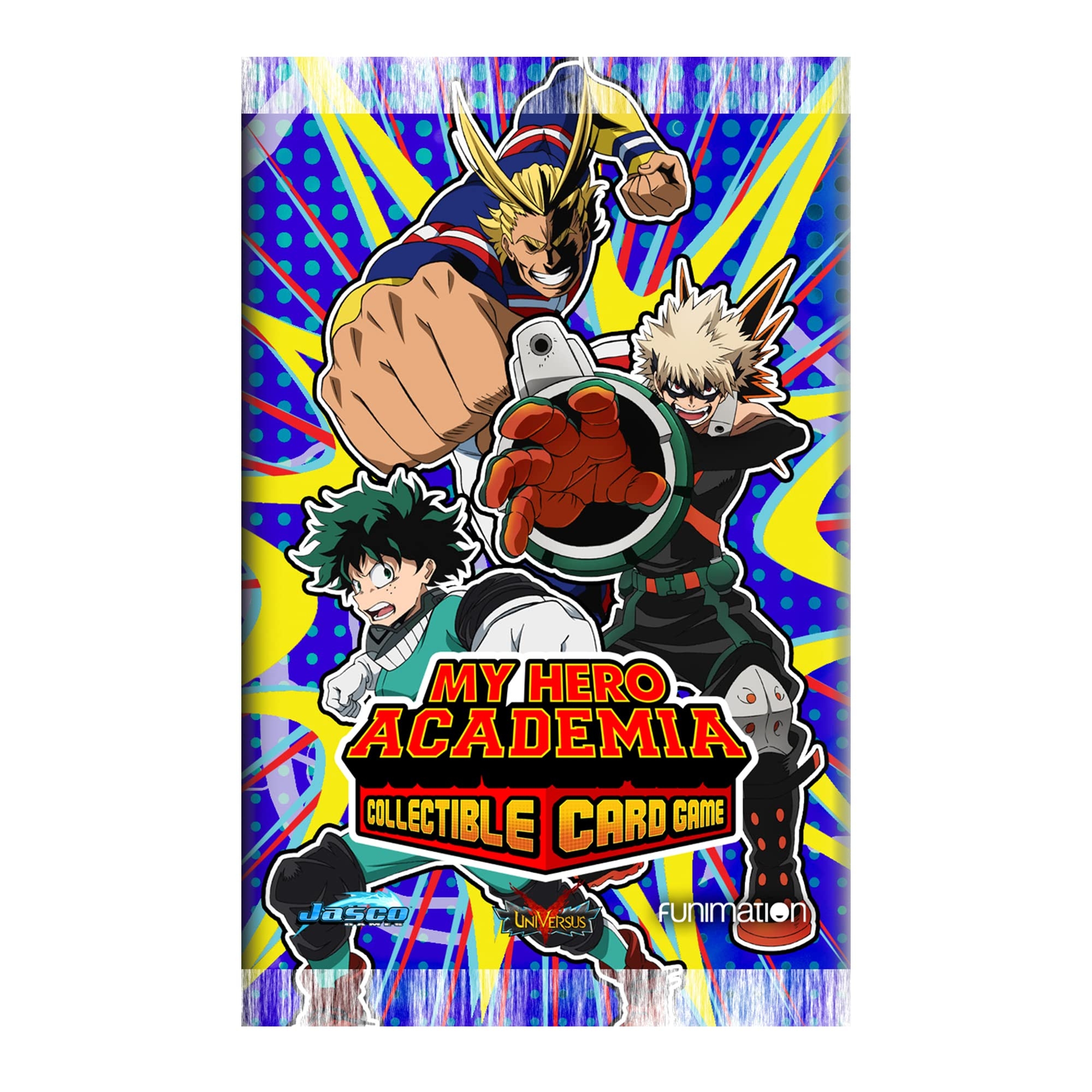 Amazon Jasco Games My Hero Academia Collectible Card Game Series 1 Unlimited 10 Card Single Pack Booster Pack Trading Cards For Adults And Teens Ages 14 2 Players Avg 