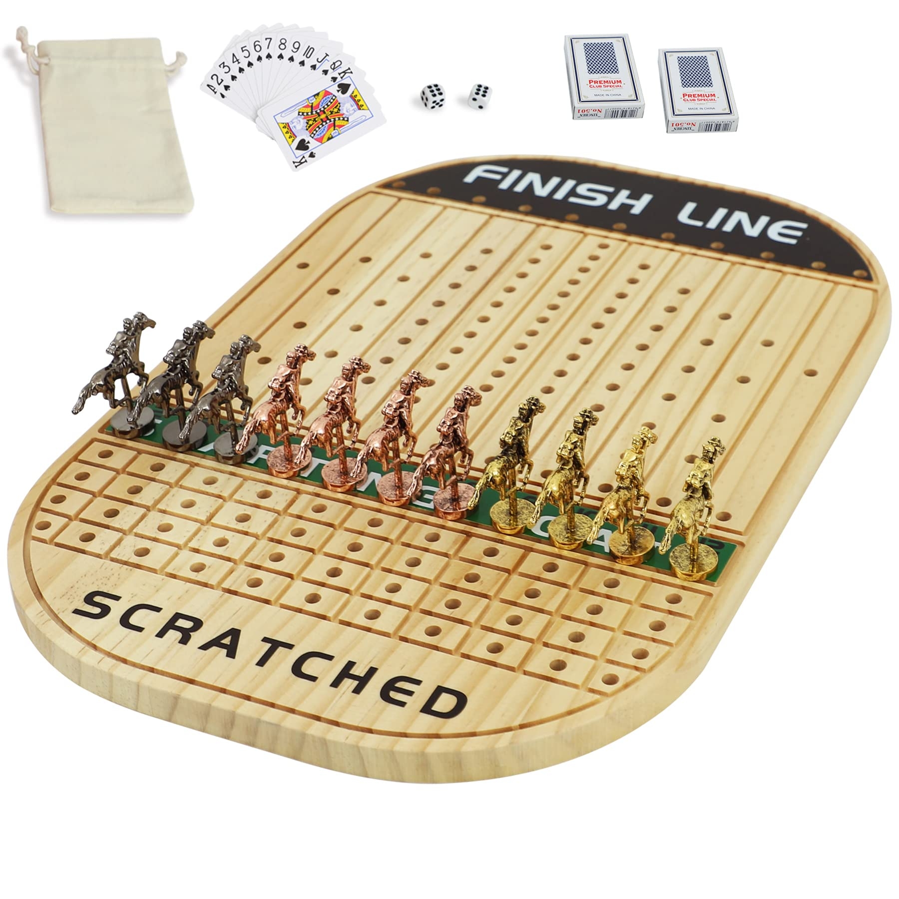 horse race game board
