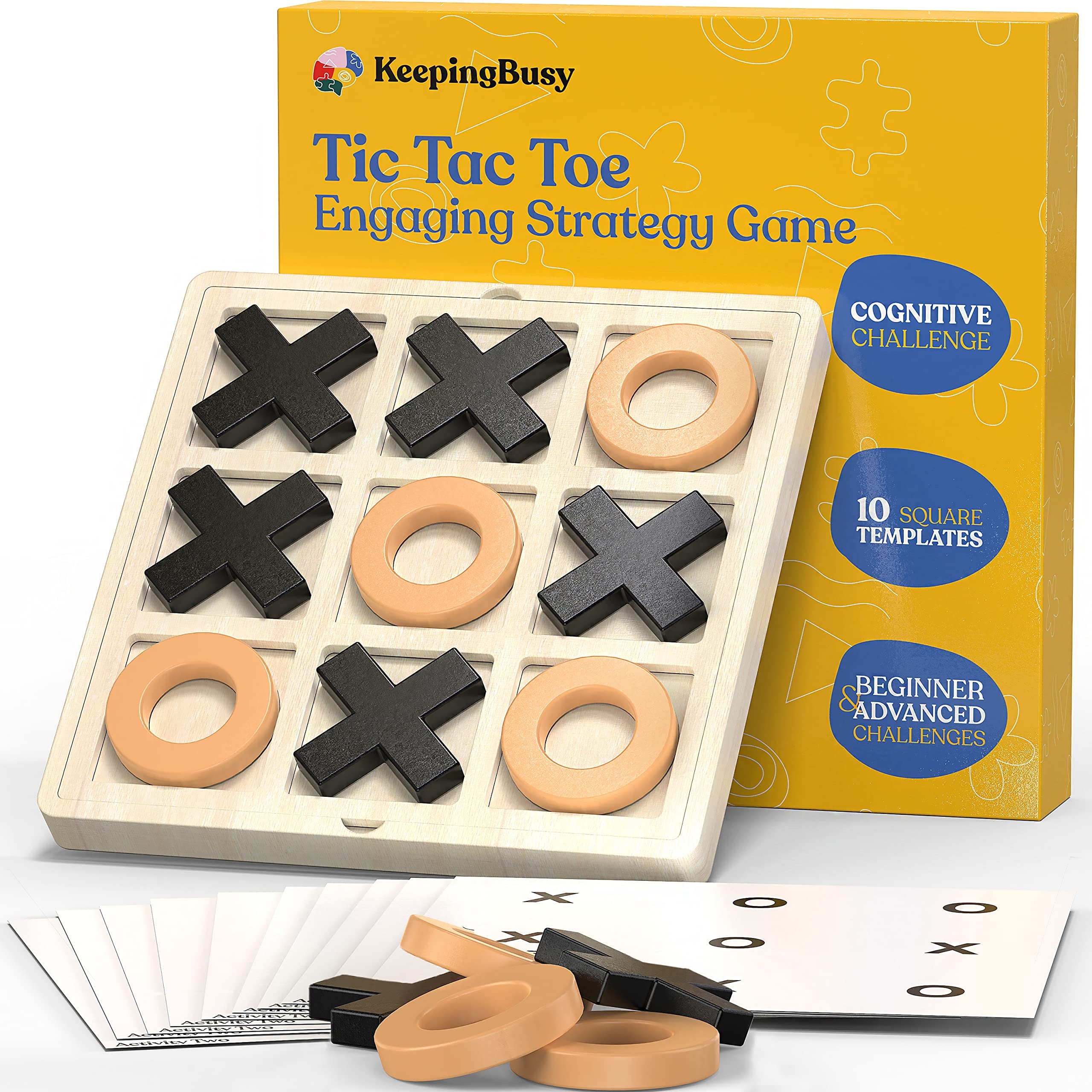 Amazon Keeping Busy Tic Tac Toe With Templates Dementia Activities For Seniors Games For Dementia Seniors Alzheimers Activities Alzheimers Products For Elderly Games For Seniors Gifts For Elderly Women Men 