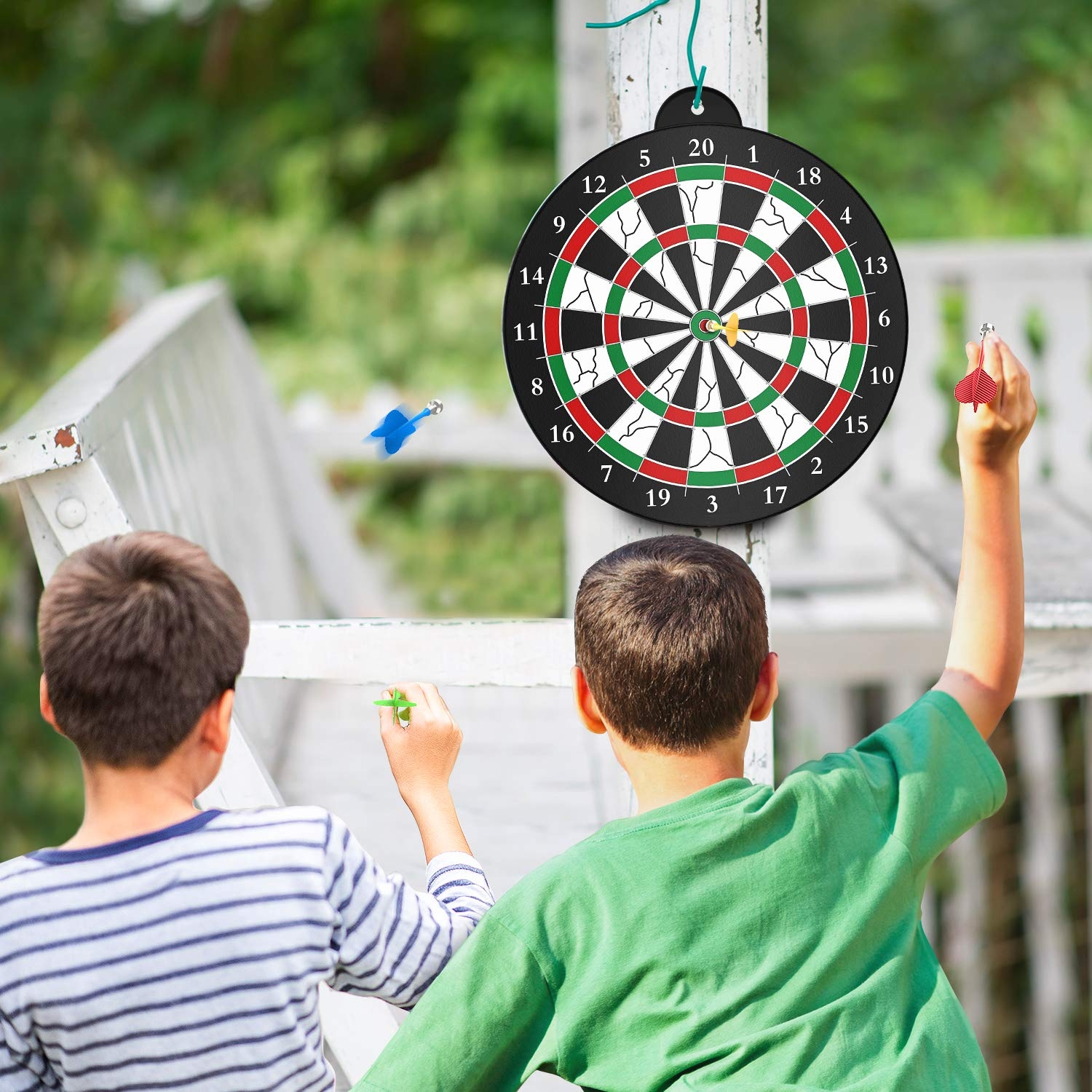 Amazon Kids Board Magnetic Dart Game 12pcs Magnetic Dart Excellent Indoor Game And Party Games Safe Magnetic Dart Board Boys Toys Gifts For 5 6 7 8 9