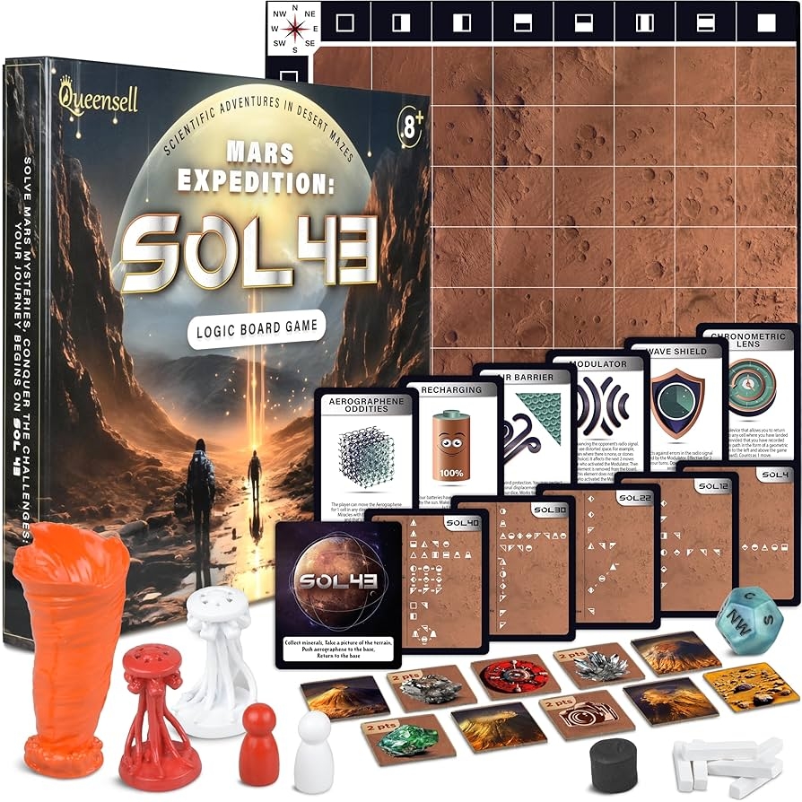 on mars board game