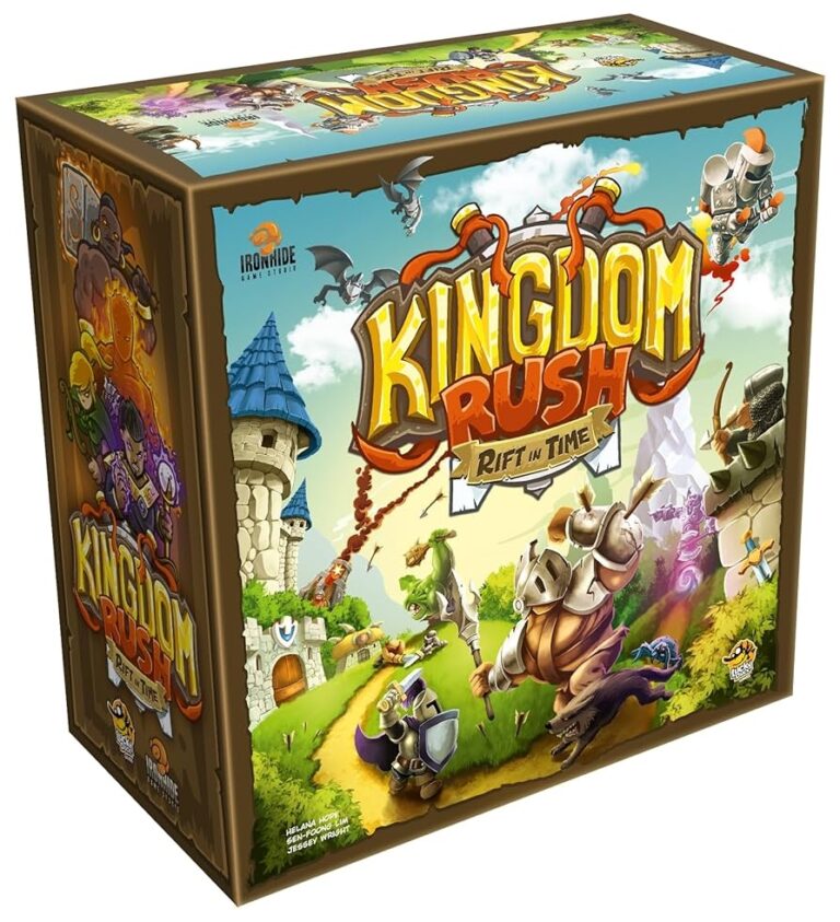 Amazon Lucky Duck Games Kingdom Rush Rift In Time Board Game Defend The Kingdom Rewrite History Cooperative Medieval Strategy Game For Kids And Adults Ages 12 1 4 Players 60 90 Min Playtime Video Games